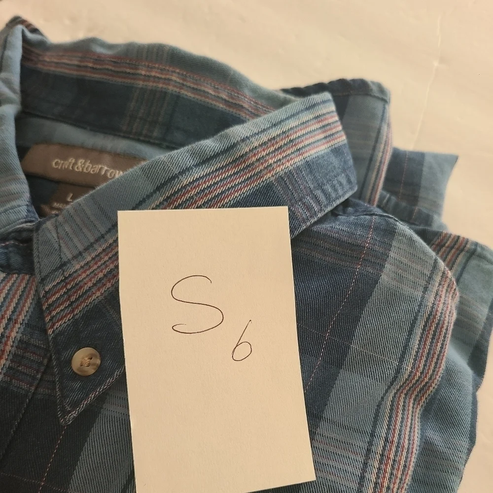 NWT Croft and  Barrow Men’s shirt sz.L